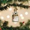 Old World Christmas 2.0 Inch Mini Polar Bear Christmas Tree Ornament , Ornament White Artic Habitat